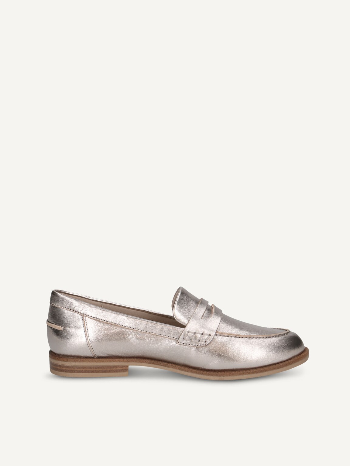 Caprice, Leather Slipper - brown TAUPE METALLIC, image 4 of 6