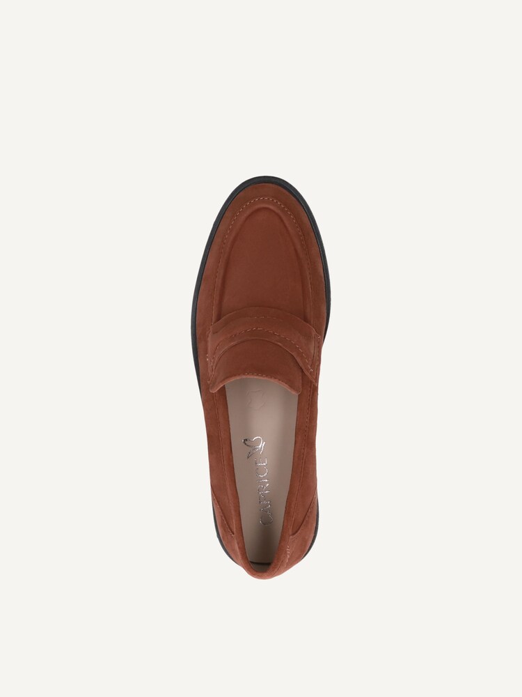 Caprice, Leather Slipper - brown COGNAC SUEDE, image 5 of 5