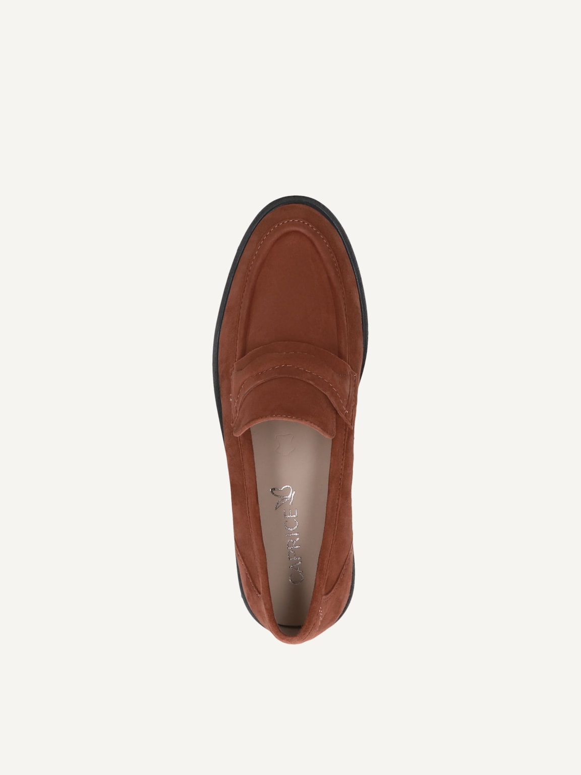 Caprice, Leather Slipper - brown COGNAC SUEDE, image 5 of 5