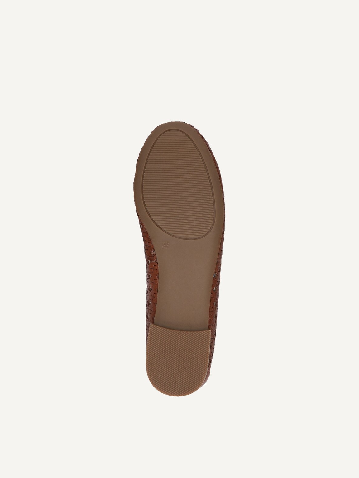 Caprice, Leather Ballerina - brown COGNAC NAPPA, image 6 of 8