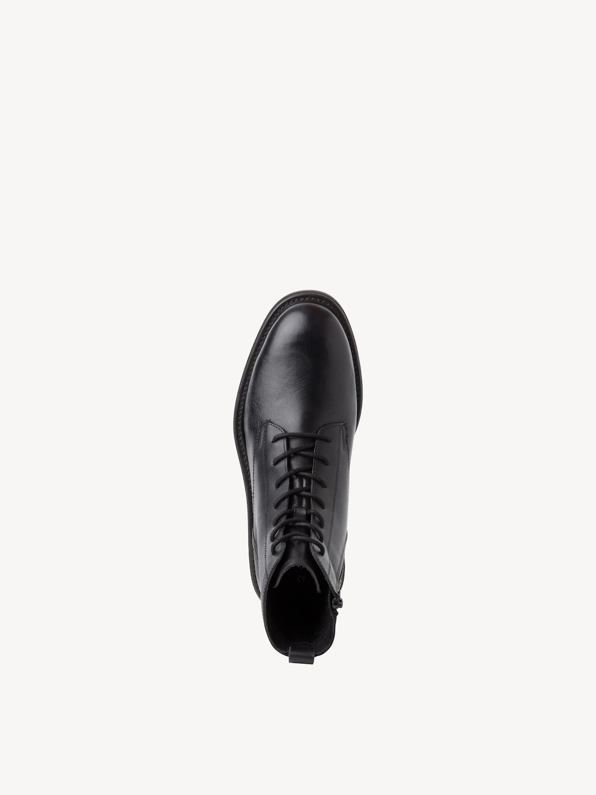 Marco Tozzi, Leren Enkellaarsje - zwart BLACK, afbeelding 6 van 7