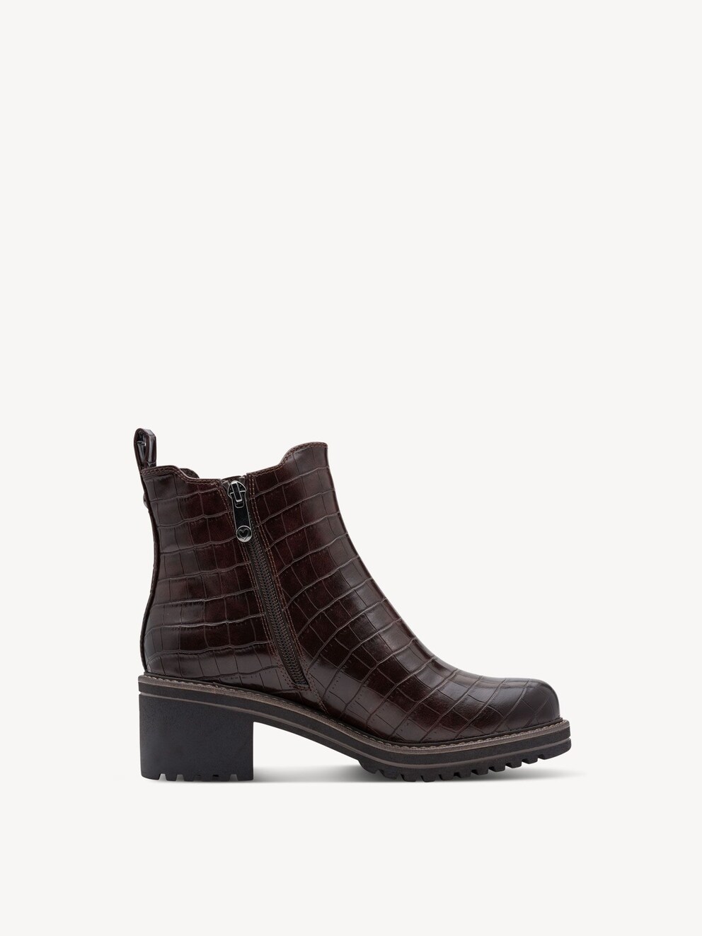 Marco Tozzi, Bottine Chelsea - marron MOCCA CROCO, image 6 sur 6