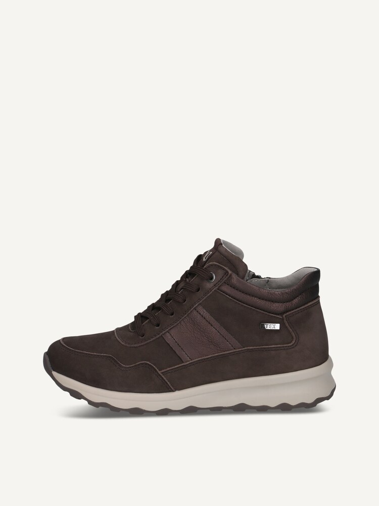 Caprice, Leather Sneaker - brown DK BROWN COMB, image 3 of 6