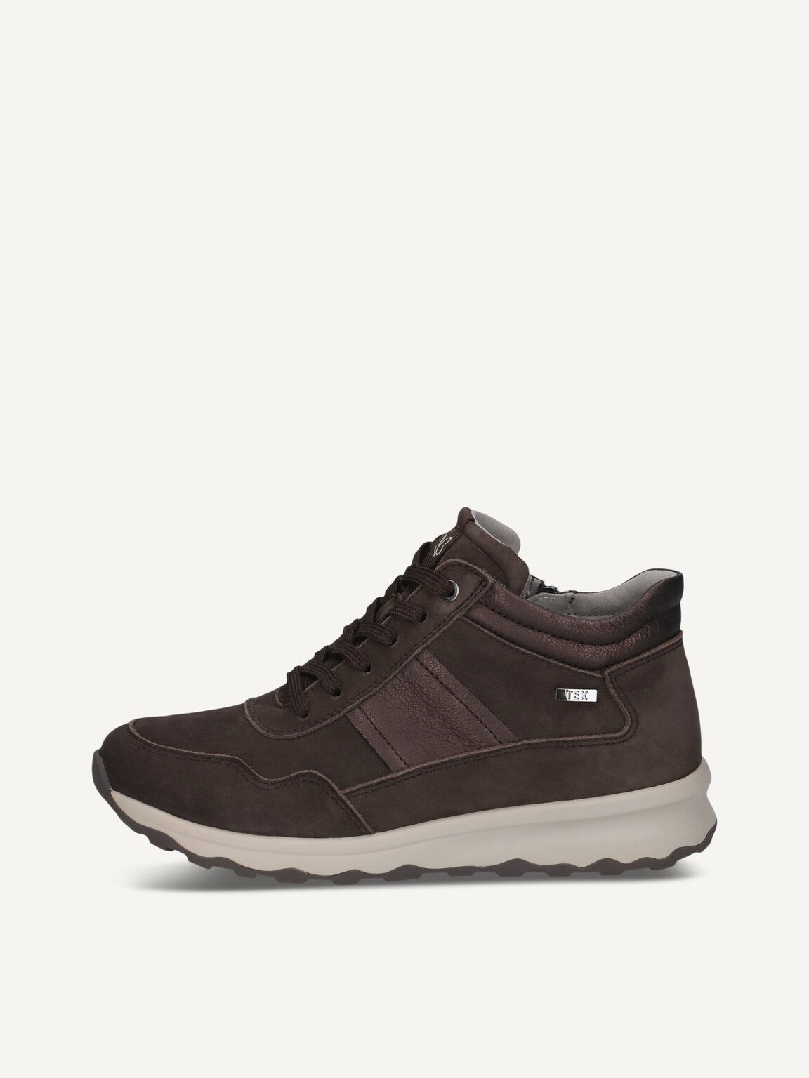 Caprice, Leather Sneaker - brown DK BROWN COMB, image 3 of 6