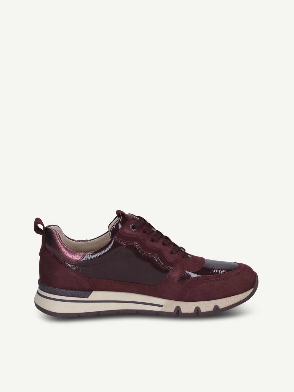 Caprice, Sneaker - rosso BORDEAUX COMB, immagine 4 di 6