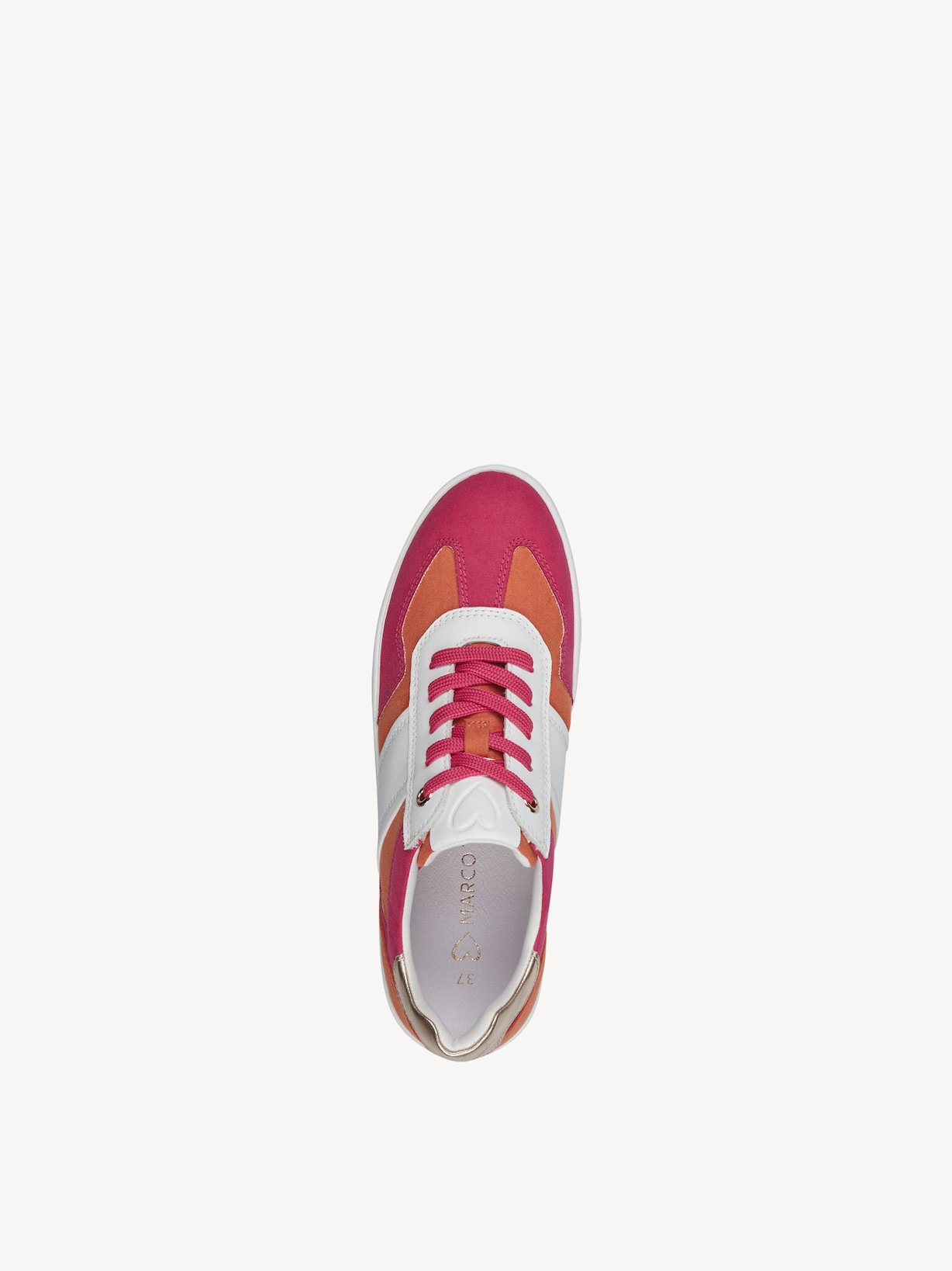 Marco Tozzi, Sneaker - weiß WHITE/PINK, Bild 6 von 7