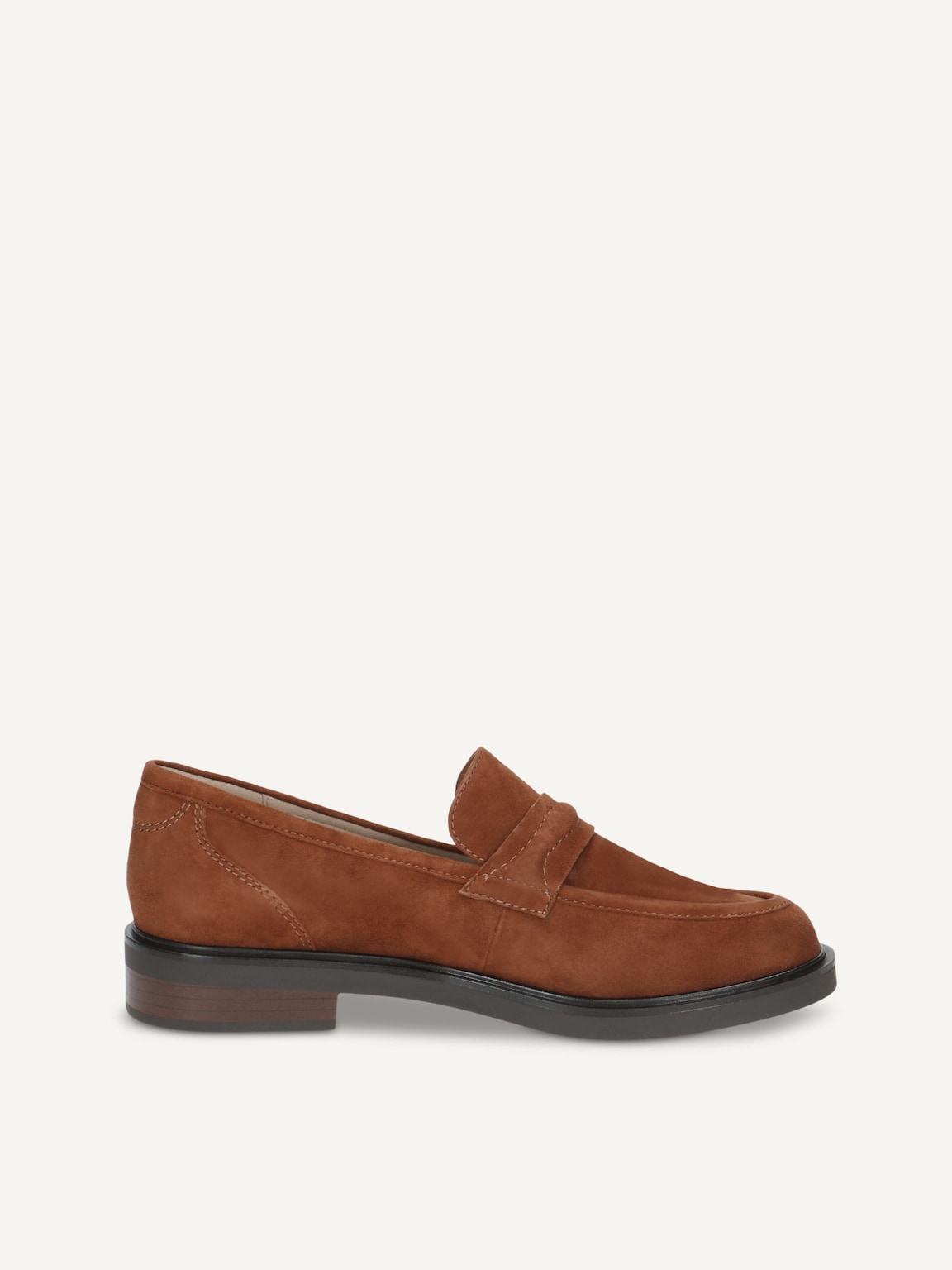 Caprice, Leather Slipper - brown COGNAC SUEDE, image 3 of 5