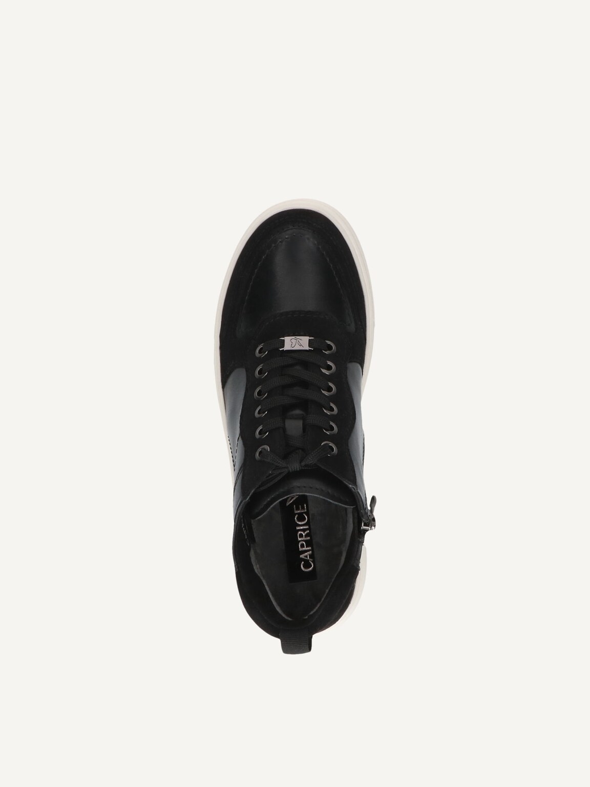 Caprice, Leather Sneaker - black BLACK COMB, image 5 of 5
