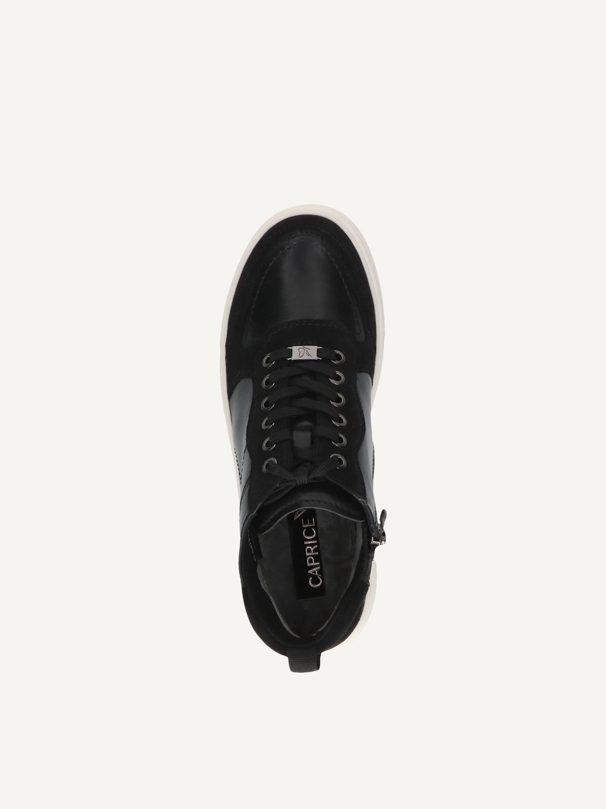 Caprice, Basket en cuir - noir BLACK COMB, image 4 sur 5