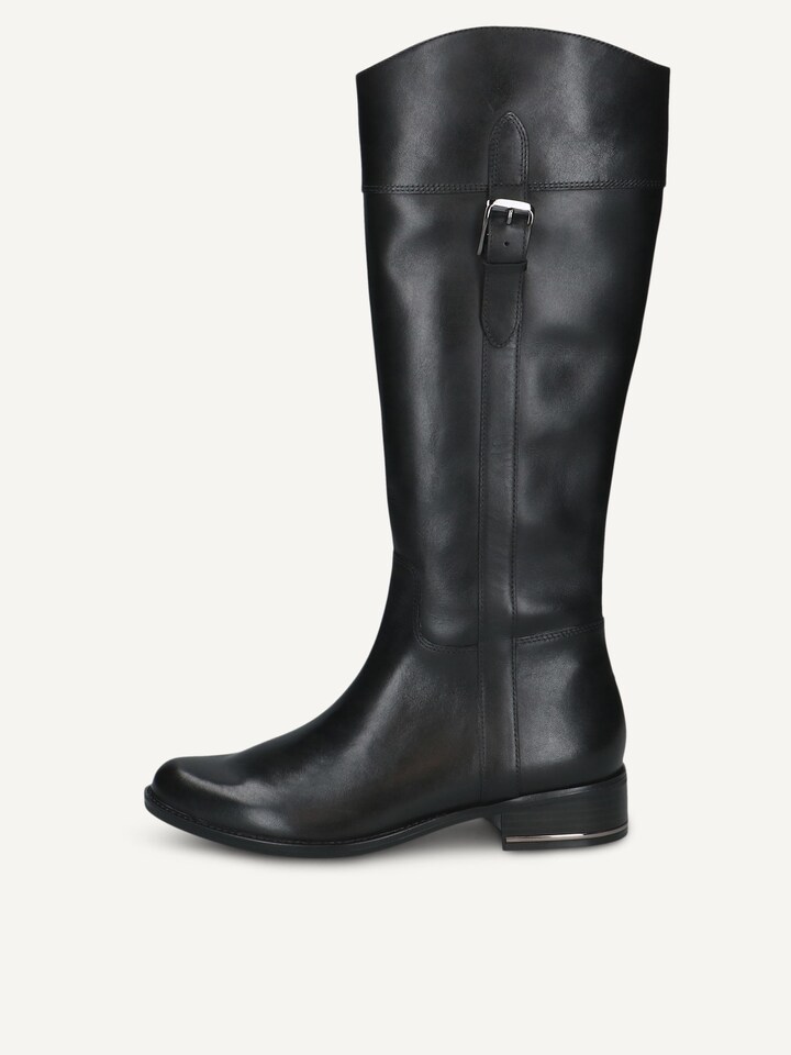 Caprice, Bottes en cuir - noir BLACK NAPPA