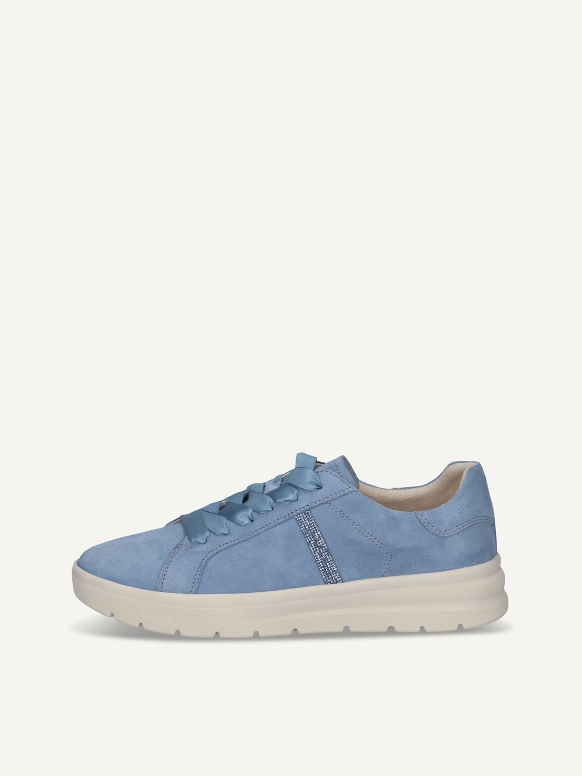 Caprice, Leather Low shoes - blue BLUE SUEDE, image 2 of 5