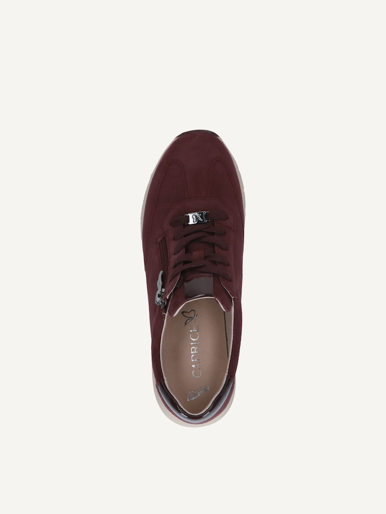 Caprice, Ledersneaker - rot BORDEAUX COMB, Bild 4 von 5