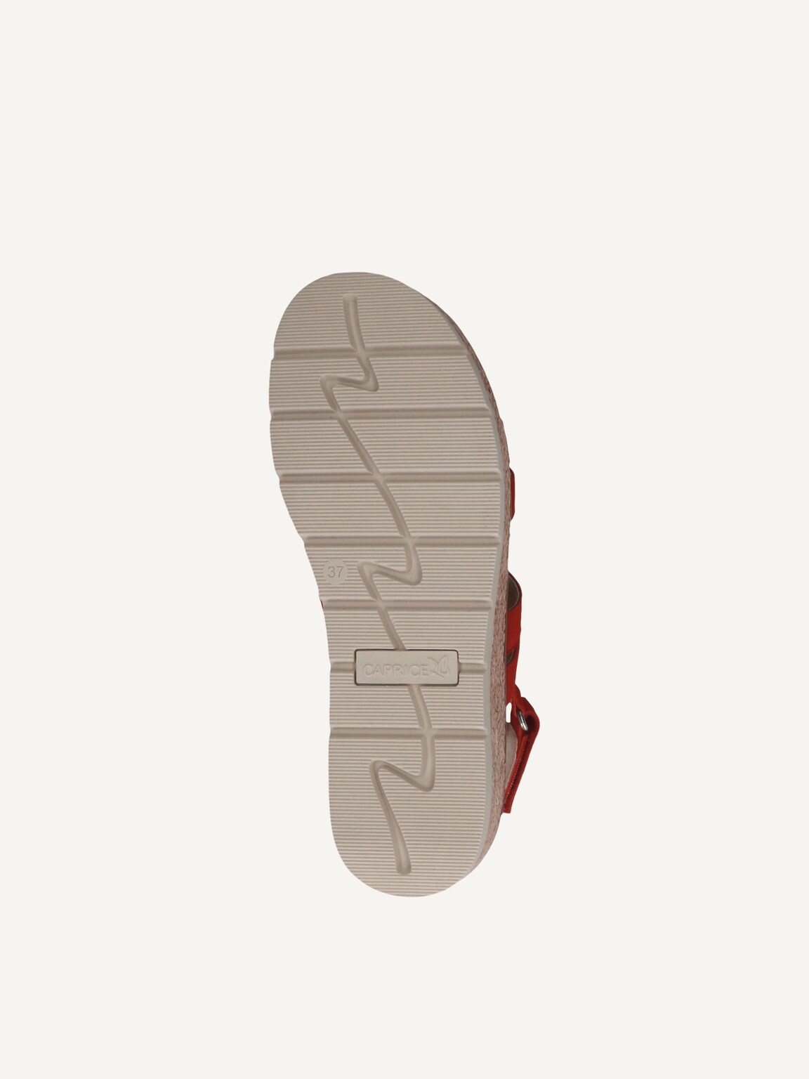 Caprice, Sandal - red RED SUEDE, image 4 of 5