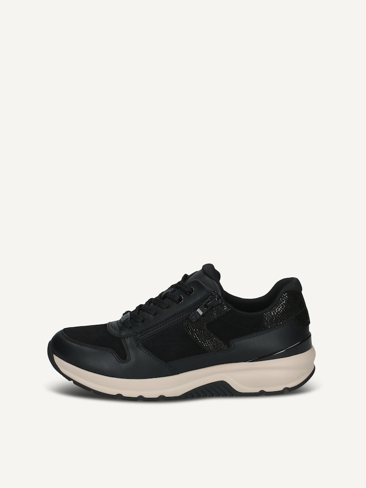 Caprice, Leather Sneaker - black BLACK COMB