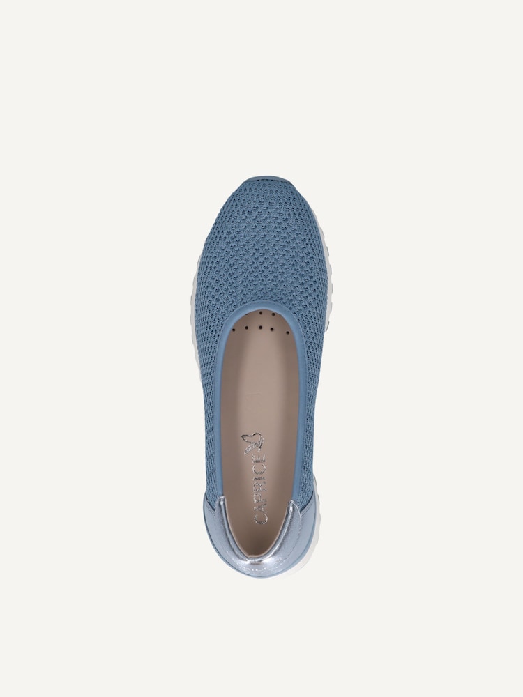 Caprice, Basket - bleu BLUE KNIT COMB, image 4 sur 5
