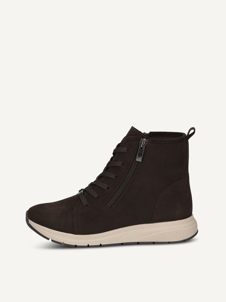 Caprice, Stivaletti - marrone DK BROWN SUEDE
