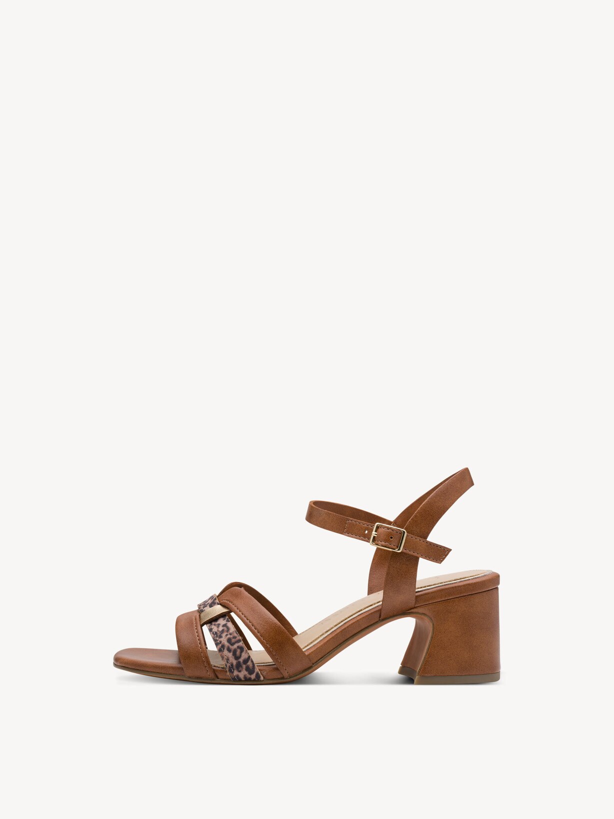 Marco Tozzi, Sandal - brown COGNAC COMB, image 2 of 6