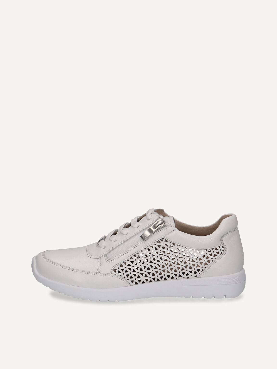 Caprice, Leather Sneaker - white WHITE NAPPA, image 3 of 6