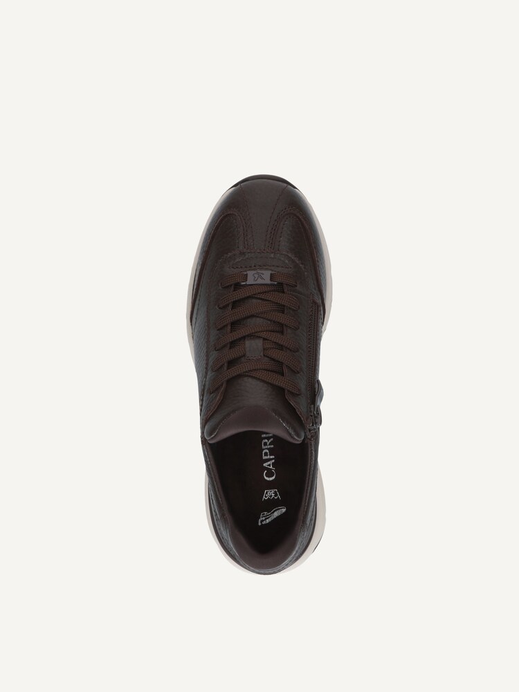 Caprice, Basket en cuir - marron DK BROWN DEER, image 4 sur 5