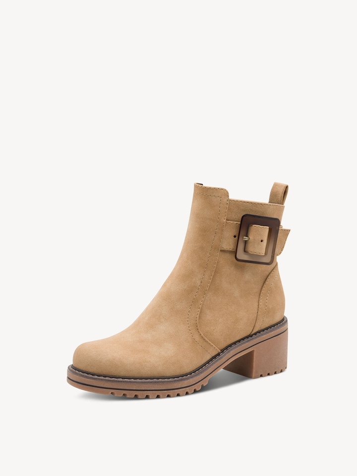 Marco Tozzi, Enkellaarsje - beige BEIGE