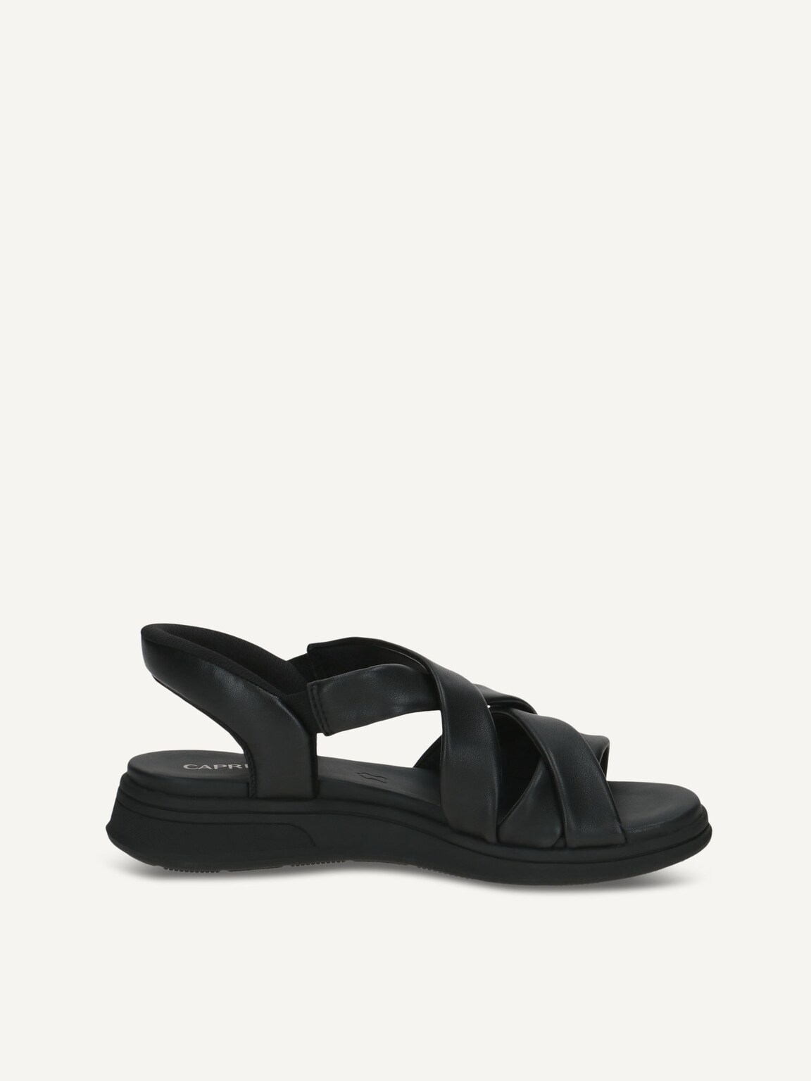 Caprice, Leather Sandal - black BLACK SOFTNAP., image 3 of 5