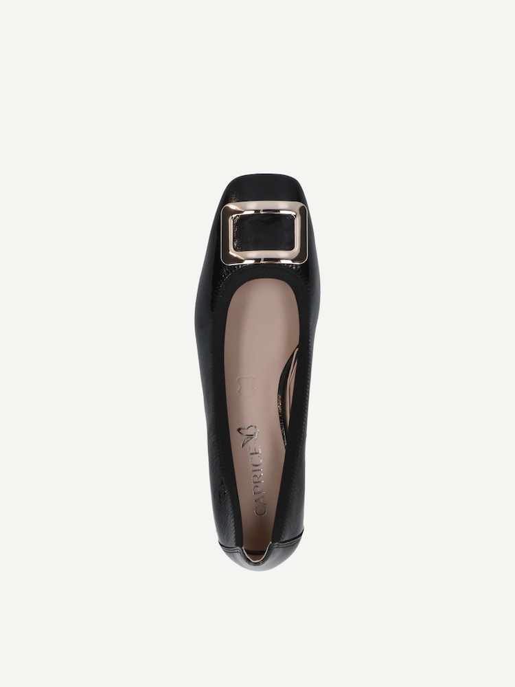 Caprice, Escarpin en cuir - noir BLACK NAPLAK, image 4 sur 5