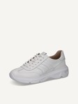 Not selected, Caprice, Leather Sneaker - white WHITE NAPPA