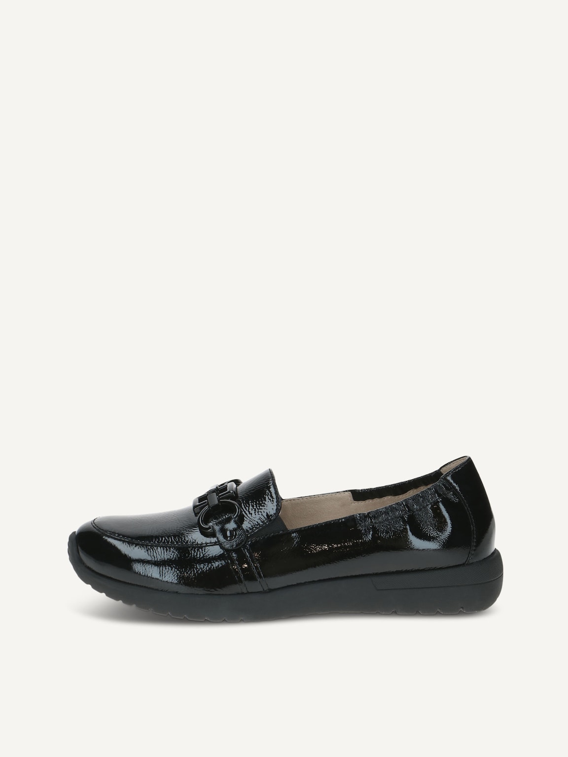 Caprice, Leather Slipper - black BLACK NAPLAK, image 3 of 6