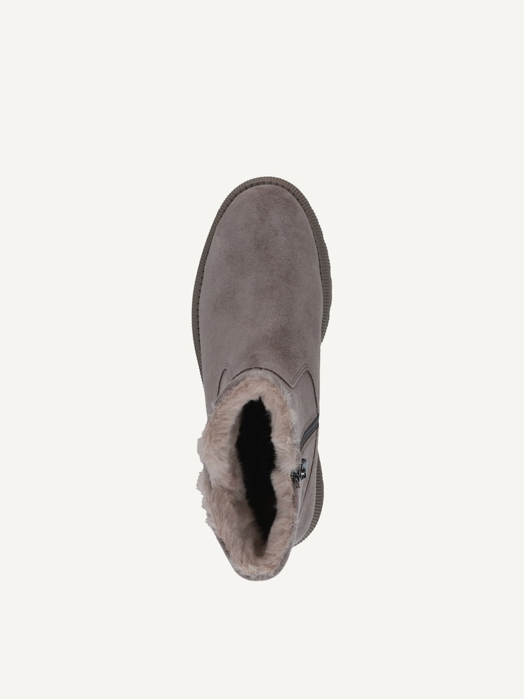 Caprice, Lederstiefelette - braun TAUPE SUEDE, Bild 4 von 5
