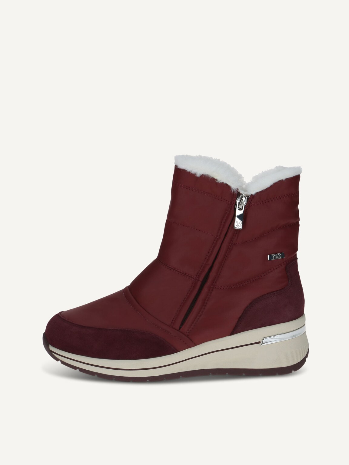 Caprice, Bootie - red warm lining BORDEAUX COMB, image 3 of 6