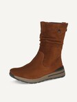 Selected, Caprice, Leather Bootie - brown NUT SUEDE