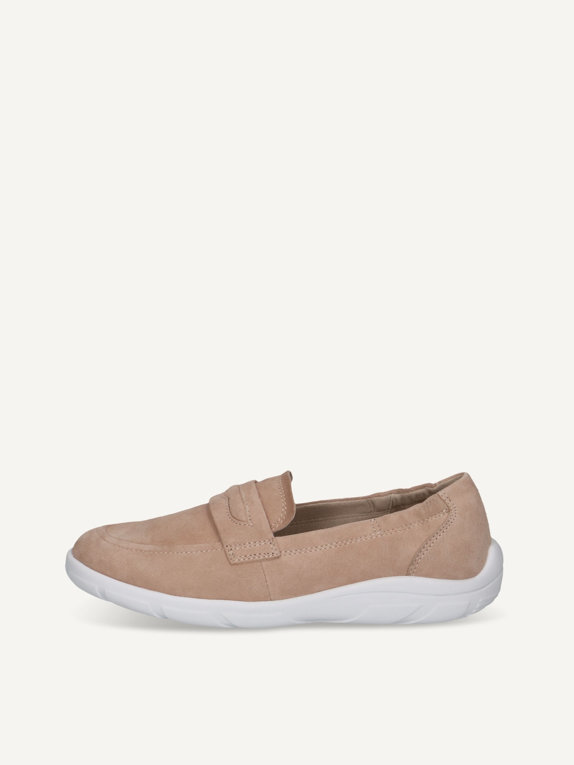 Caprice, Leather Slipper - beige CREAM SUEDE, image 2 of 5