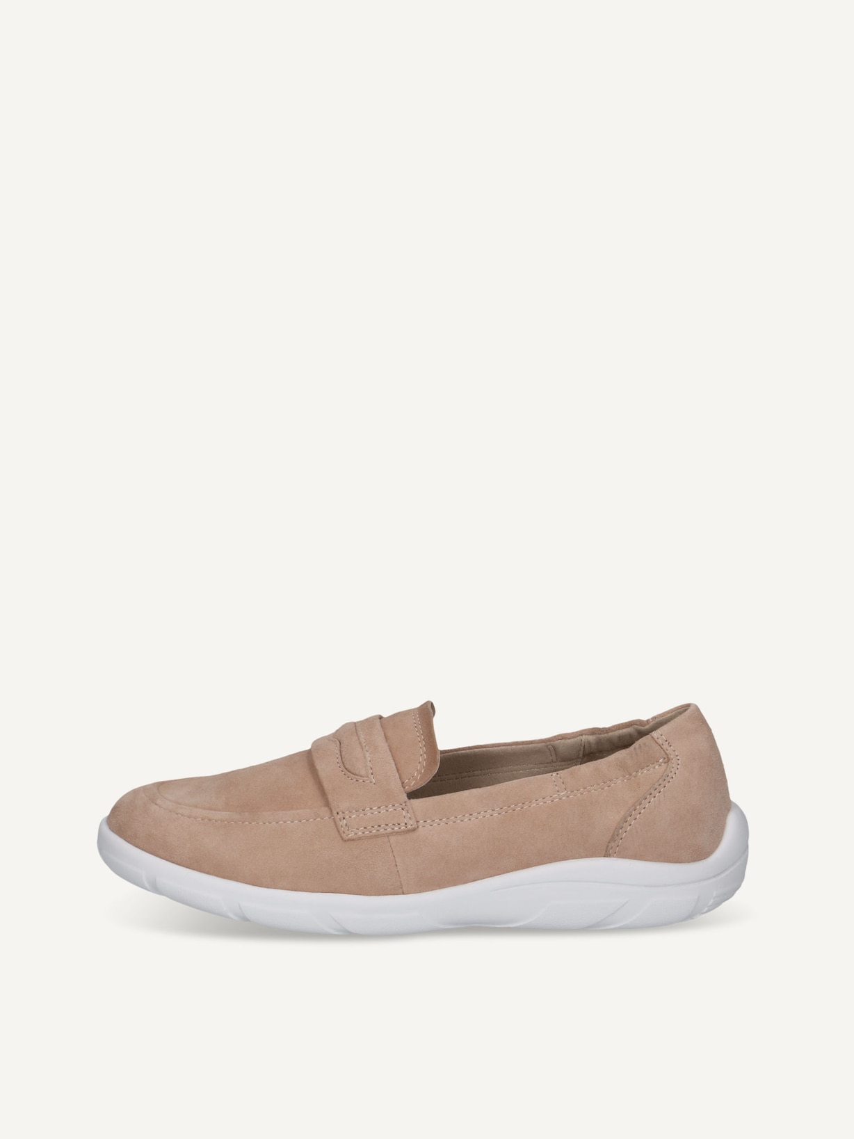 Caprice, Slipper en cuir - beige CREAM SUEDE, image 1 sur 5