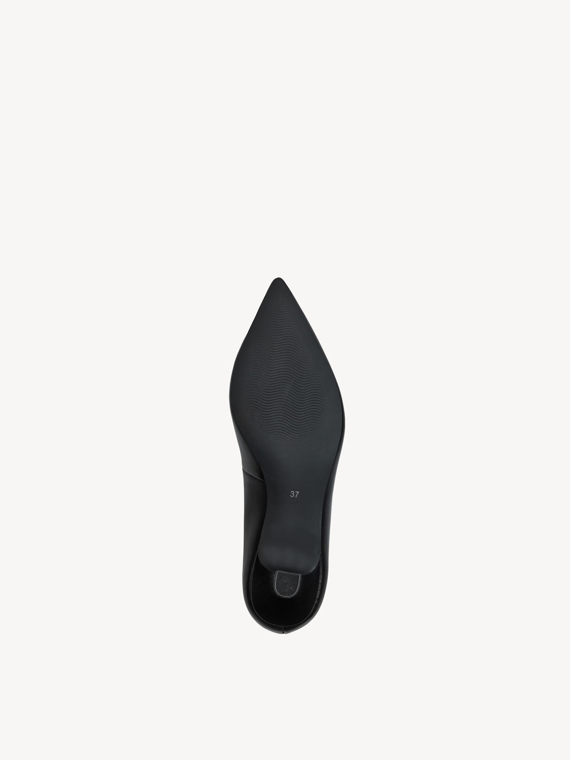 Marco Tozzi, Leather Pumps - black, BLACK NAPPA, Image 4 of 6
