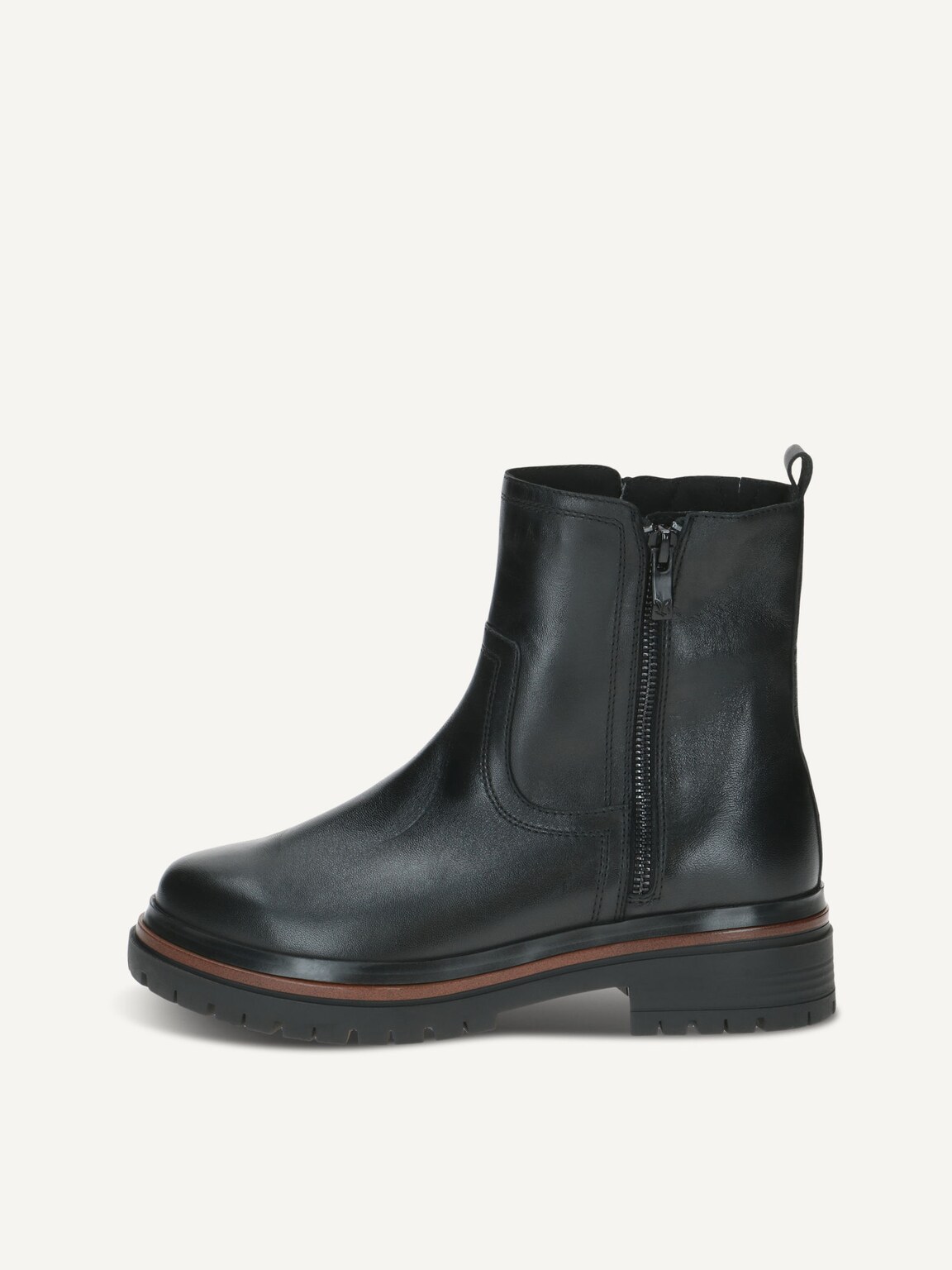 Caprice, Leather Bootie - black BLACK NAPPA, image 2 of 5
