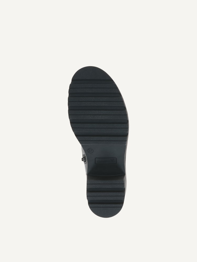 Caprice, Bottine en cuir - noir doublure chaude BLACK NAPPA, image 5 sur 5