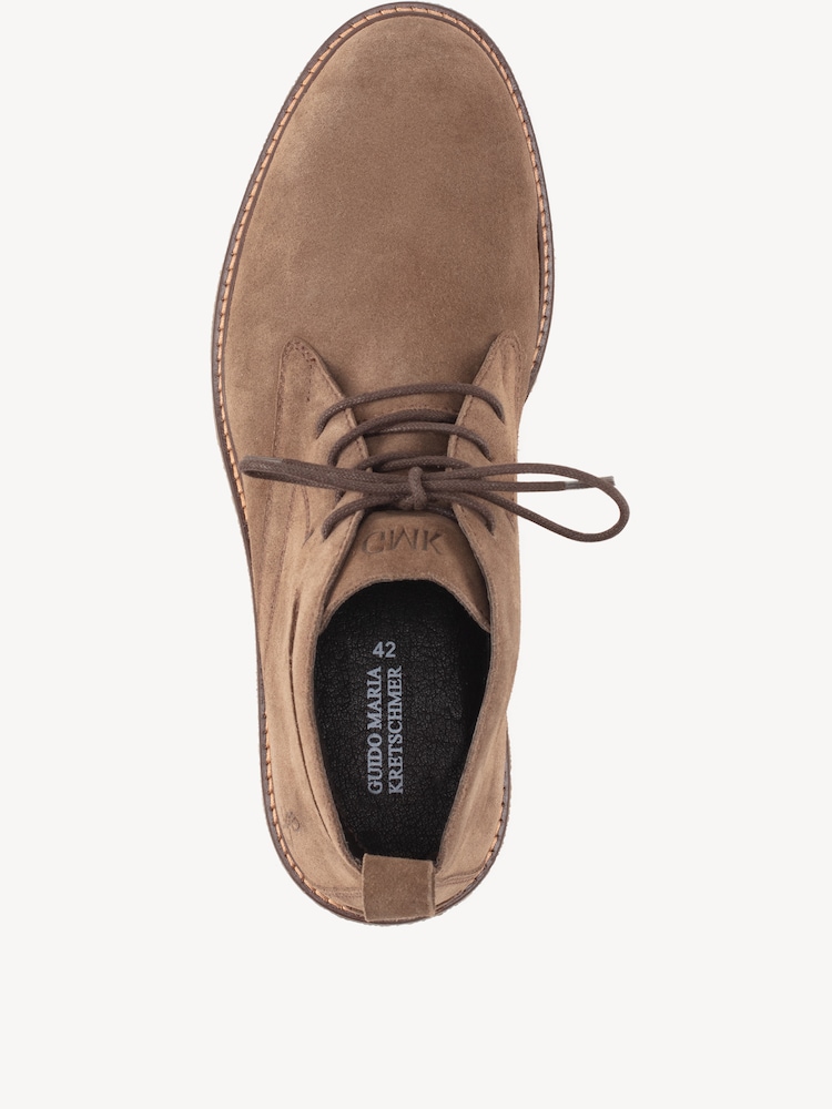 Marco Tozzi, Bottine en cuir - beige TAUPE, image 3 sur 6