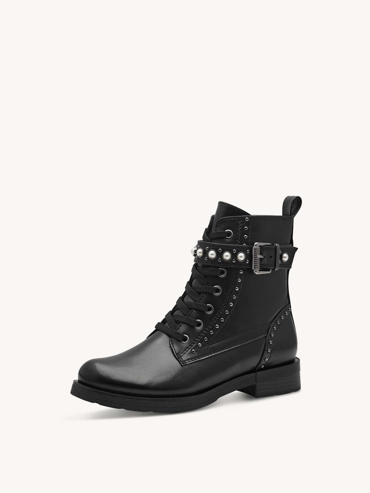 Marco Tozzi, Enkellaarsje - zwart BLACK, afbeelding 1 van 6