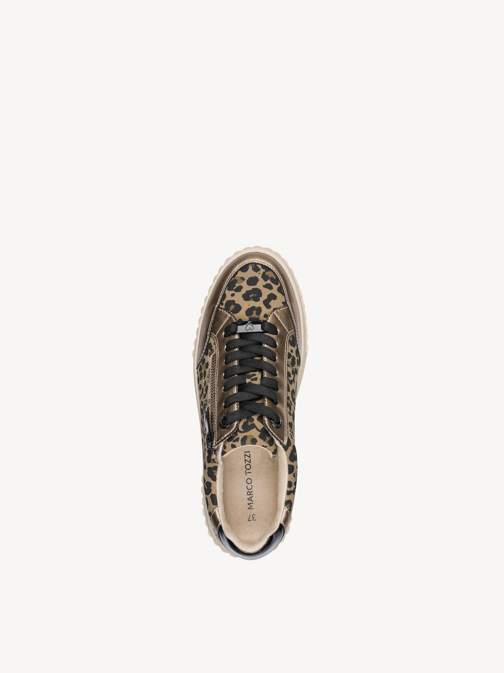 Marco Tozzi, Sneaker - beige LEO DUNE COMB, Bild 5 von 6