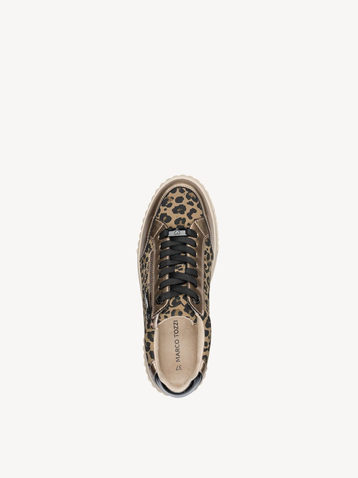 Marco Tozzi, Sneaker - beige LEO DUNE COMB, Bild 5 von 6