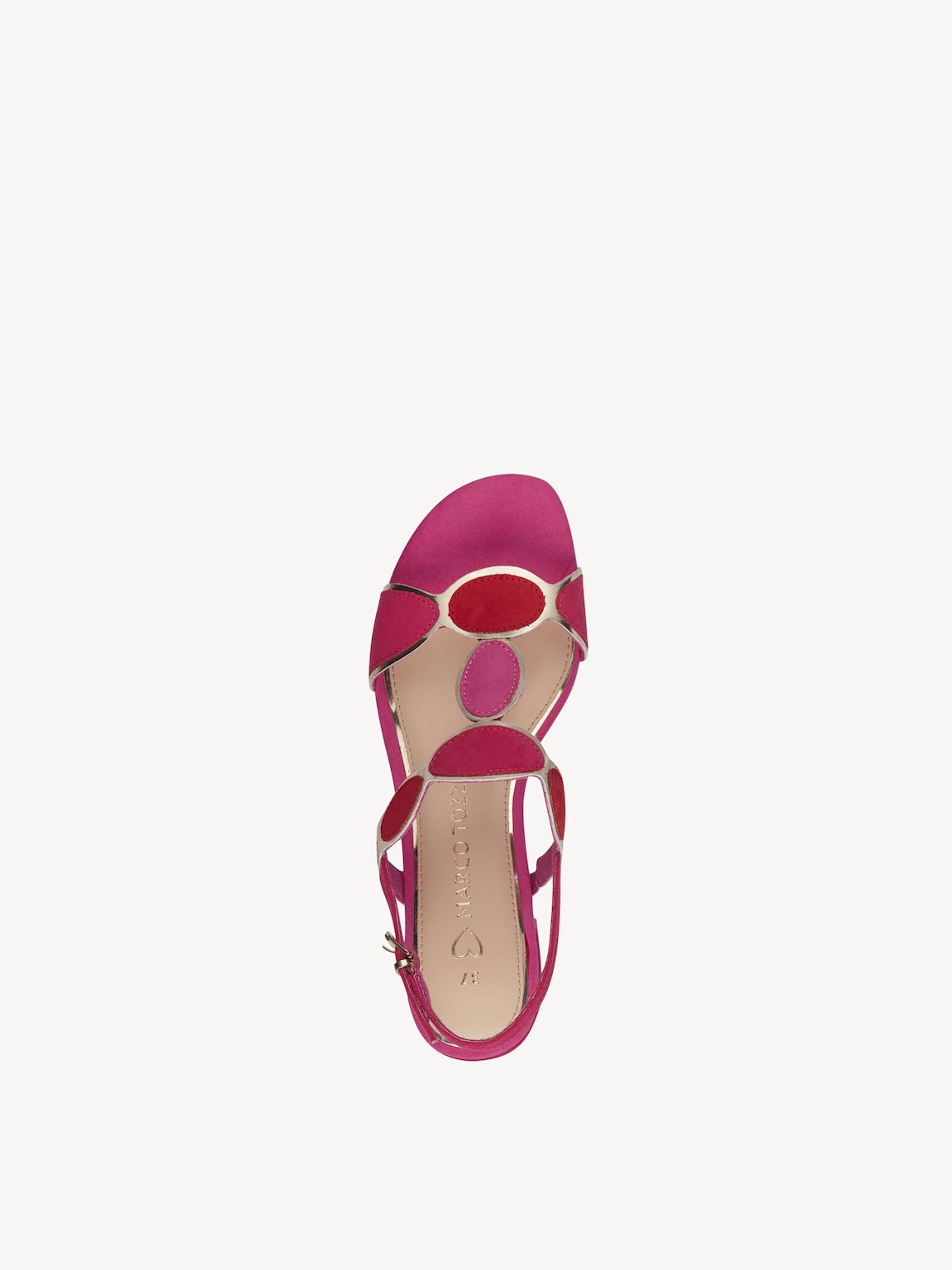 Marco Tozzi, Sandalo - rosa acceso PINK COMB, immagine 4 di 7