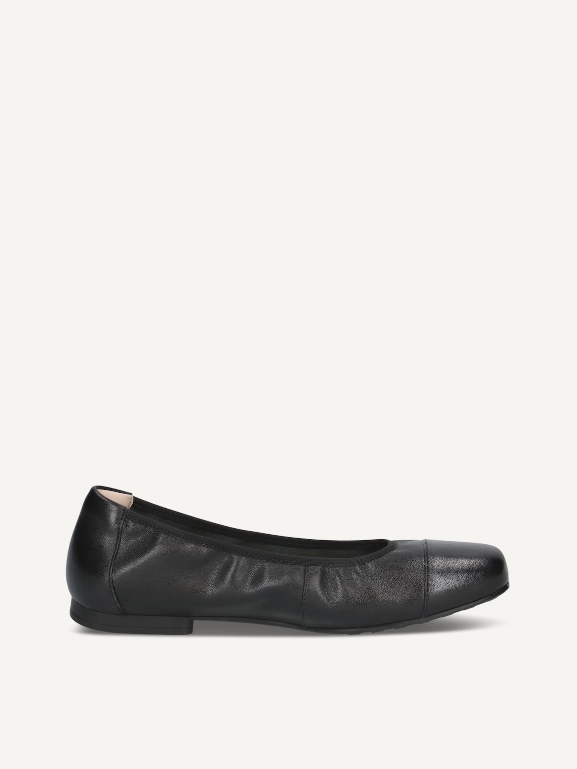 Caprice, Leather Ballerina - black BLACK NAPPA, image 4 of 6