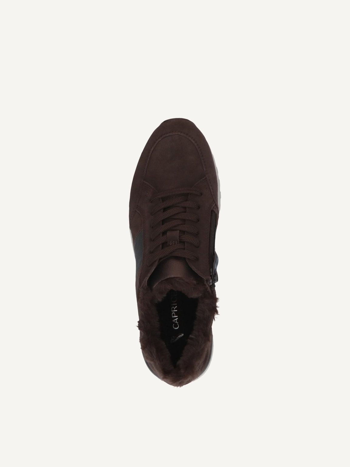 Caprice, Leather Sneaker - brown DK BROWN COMB, image 5 of 5