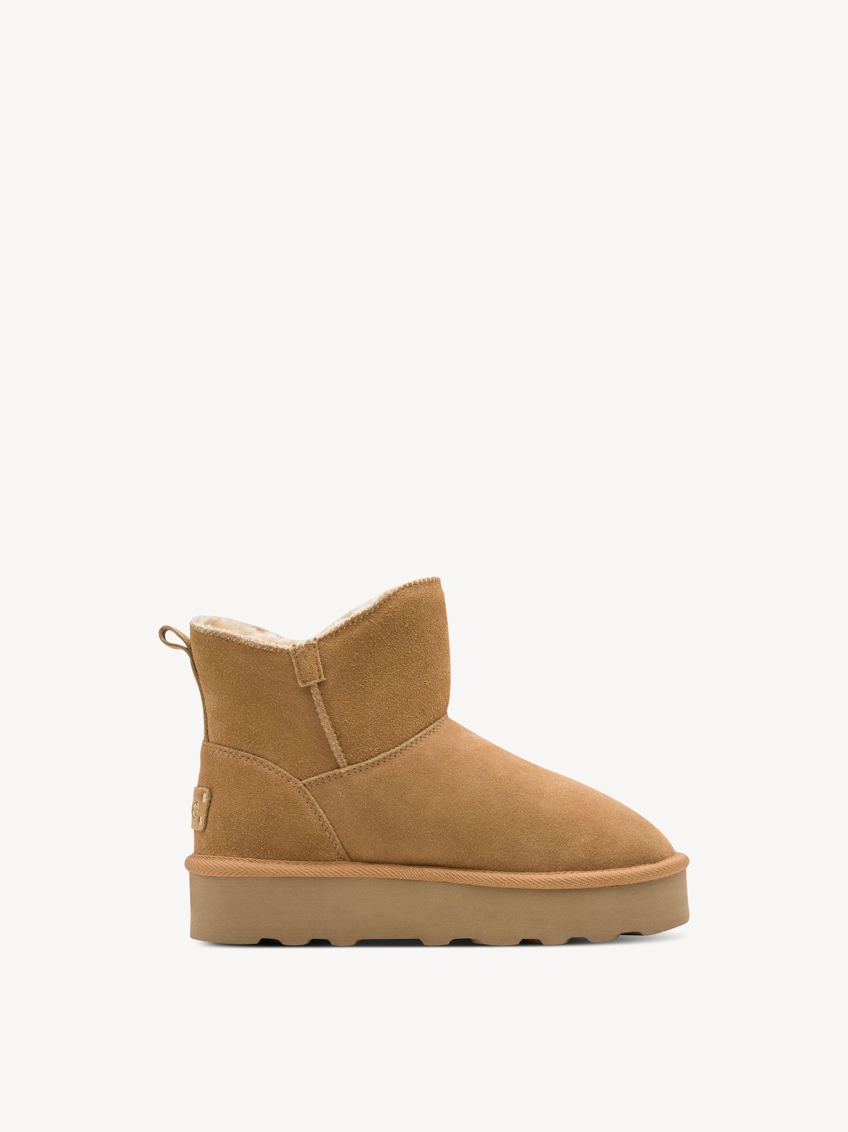 Marco Tozzi, Lederstiefelette - braun Warmfutter COGNAC, Bild 6 von 6