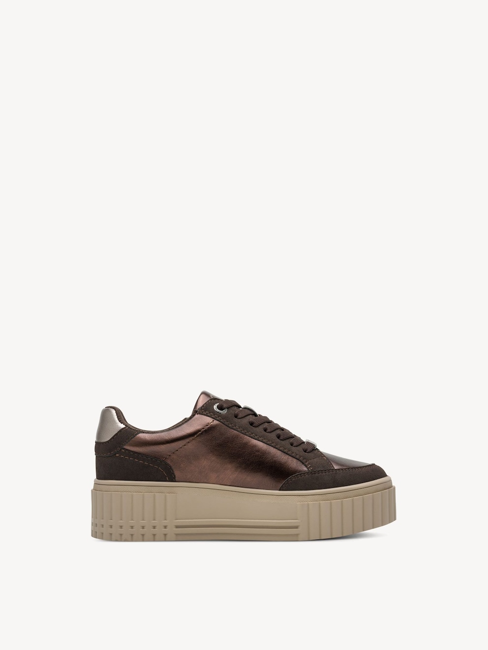 Marco Tozzi, Sneaker - brown MOCCA COMB, image 7 of 7