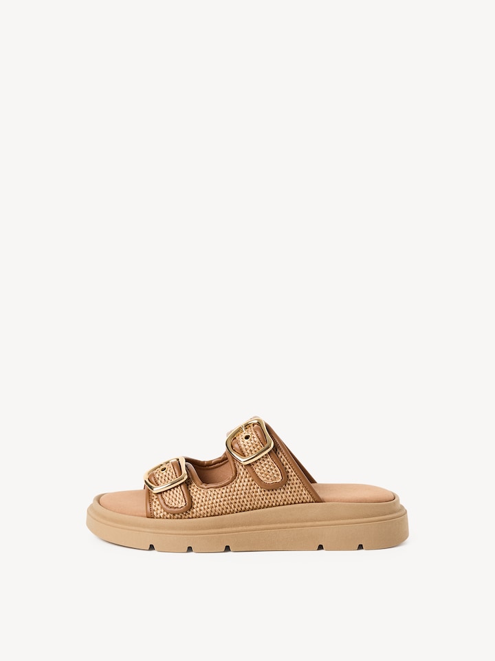 Marco Tozzi, Ciabatte - beige NATURE COMB
