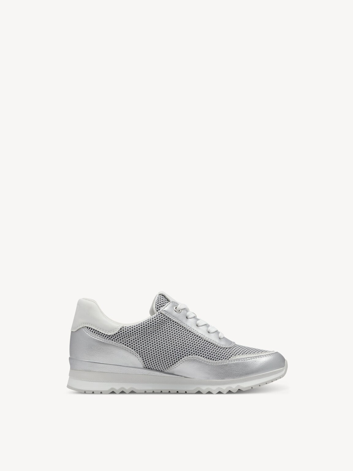 Marco Tozzi, Sneaker - bianco WHITE/SILVER, immagine 6 di 6
