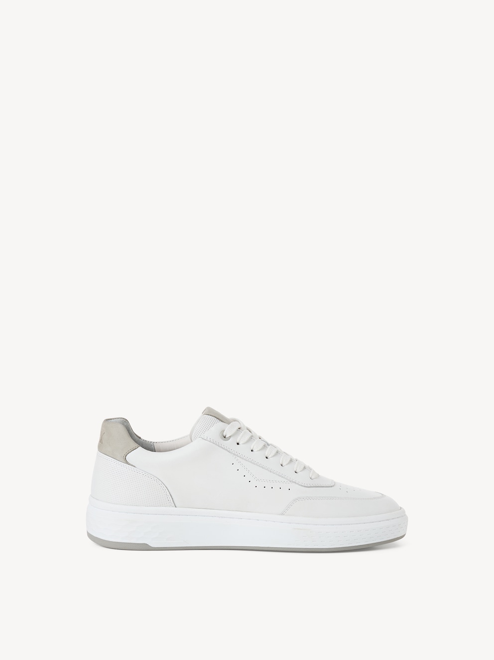 Marco Tozzi, Leather Sneaker - white WHITE, image 6 of 6