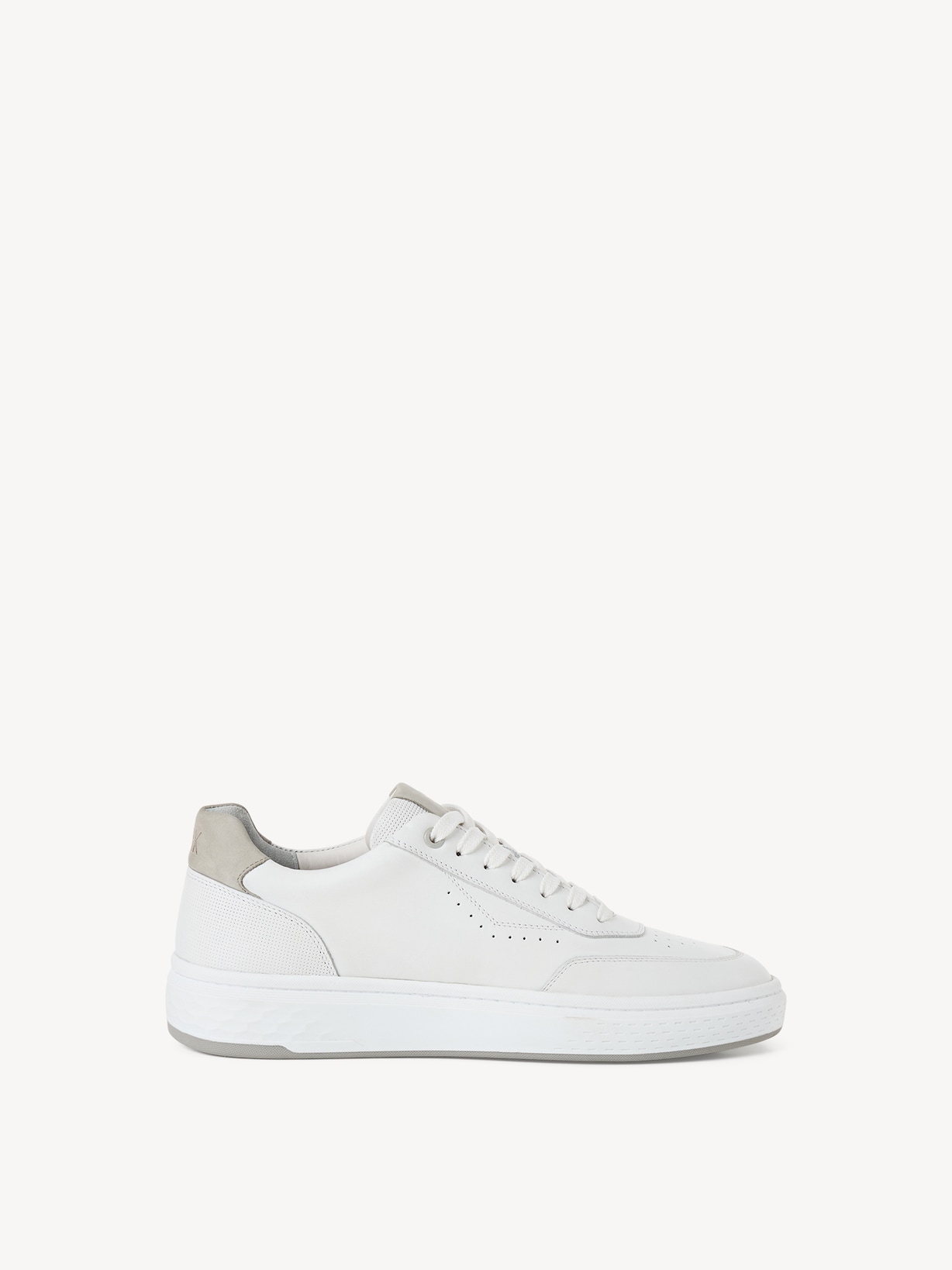 Marco Tozzi, Leather Sneaker - white WHITE, image 6 of 6