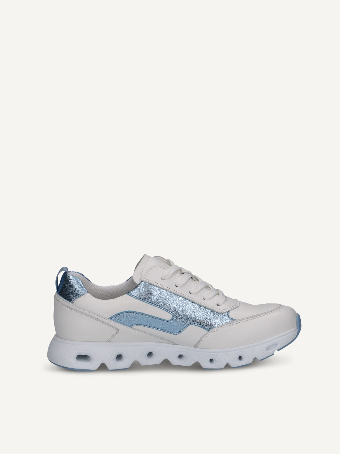 Caprice, Leather Sneaker - white WHITE COMB, image 2 of 4